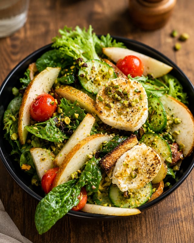Pear & Goat Cheese.