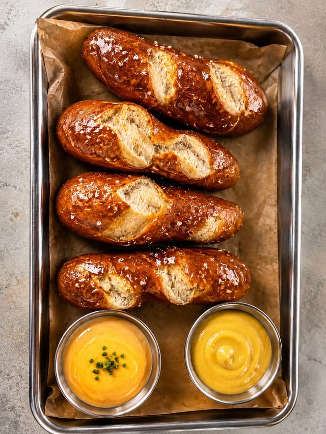 Pretzel sticks.