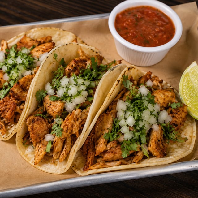 Chicken Street Tacos.