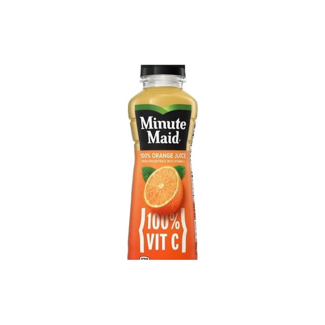 Minute maid orange juice.